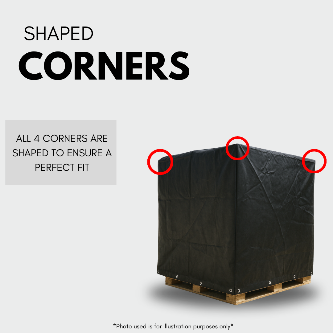 Heavy Duty Waterproof Reusable Pallet Cover – 1.25m x 1.25m x 1.20m – Durable