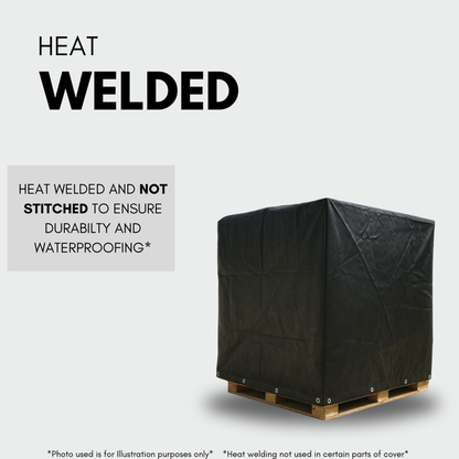 Heavy Duty Waterproof Reusable Pallet Cover – 1.25m x 1.25m x 1.20m – Durable